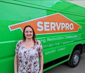 Sheree Mcdonald, team member at SERVPRO of Minot