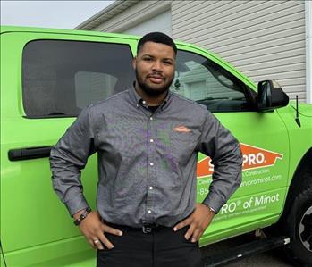 Tim Scott, team member at SERVPRO of Minot