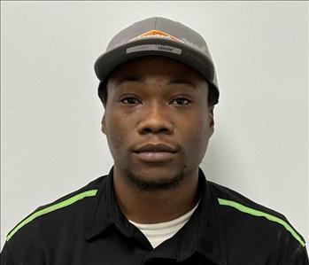 Jacari Sykes, team member at SERVPRO of Central Tallahassee