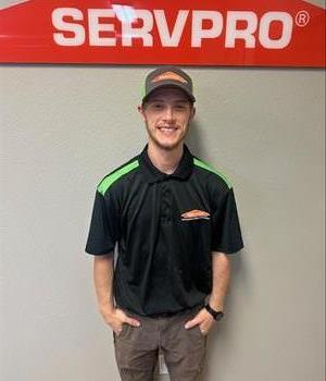 Matthew Madigan, team member at SERVPRO of Lawton