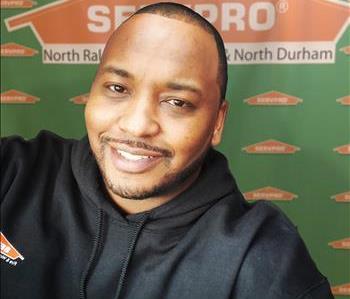Brandon, team member at SERVPRO of Southeast Raleigh, Garner