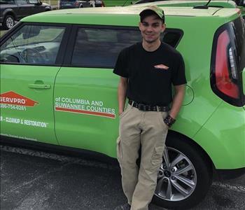 Johnathon Hallock, team member at SERVPRO of North Clay County / Oakleaf / North Middleburg