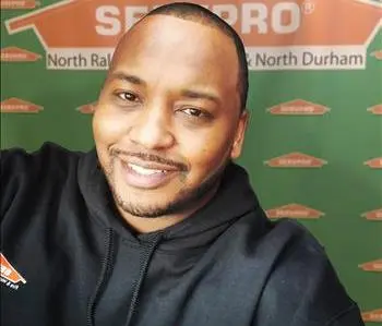 Brandon, team member at SERVPRO of East Raleigh, Zebulon, Knightdale
