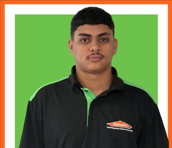 Moises Gonzales, team member at SERVPRO of Germantown / Collierville