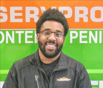 Cedric Wiggins, team member at SERVPRO of Marina / North Salinas