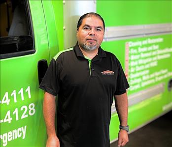Javier Baeza, team member at SERVPRO of Alhambra
