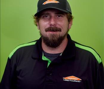 Trevor Cutting, team member at SERVPRO of Bay County