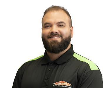 Jose Espana, team member at SERVPRO of Downtown and North Pensacola