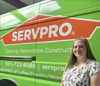 Laura, team member at SERVPRO of Coffee, Franklin, Warren Counties