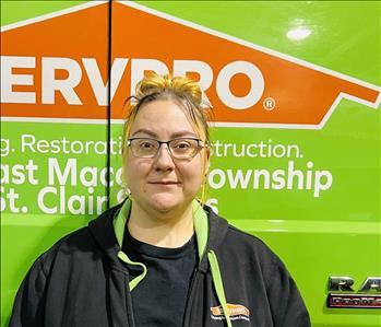Meagan B, team member at SERVPRO of Mount Clemens, New Baltimore