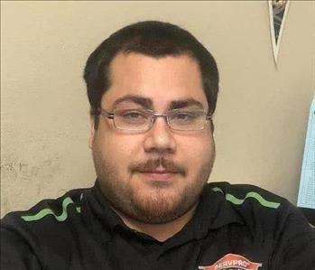 Javier Fernandez, team member at SERVPRO of West Oakland