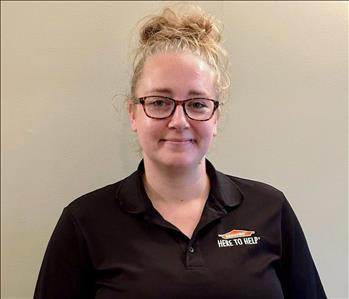 Kaitlin Wall, team member at SERVPRO of Chester, Hardin, Henderson and McNairy Counties
