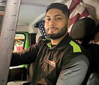 David Hamil, team member at SERVPRO of Huntington