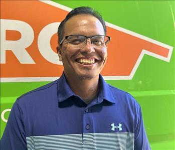 Pedro Barraza, team member at SERVPRO of South Albuquerque