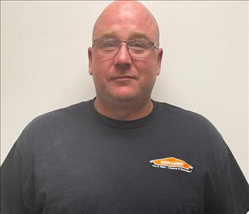 Ernest Mackin, team member at SERVPRO of North Tempe