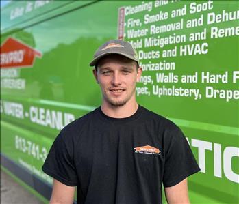 Ben Rogers, team member at SERVPRO of Central Bloomingdale, Fish Hawk