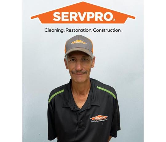 David Cadena, team member at SERVPRO of Bastrop, Fayette County