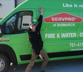 Micah Rich, team member at SERVPRO of Bismarck
