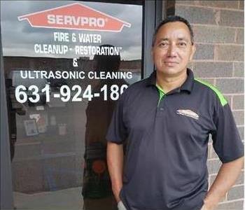 Jose Turcios, team member at SERVPRO of Levittown, Bethpage