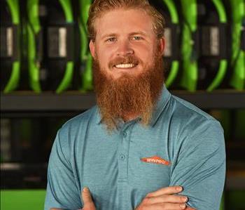 Tyler Davis, team member at SERVPRO of Destin, Seaside, Freeport