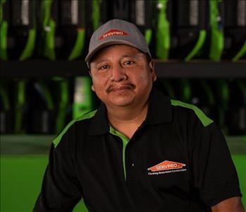 Rolando Hernández, team member at SERVPRO of Destin, Seaside, Freeport