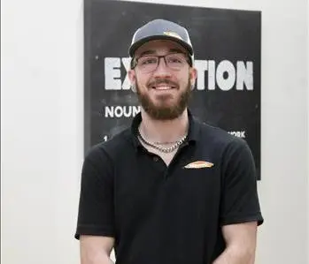 Jaden Greenawalt, team member at SERVPRO of Western Lancaster County