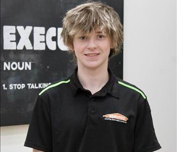 Owen Wendler, team member at SERVPRO of Western Lancaster County