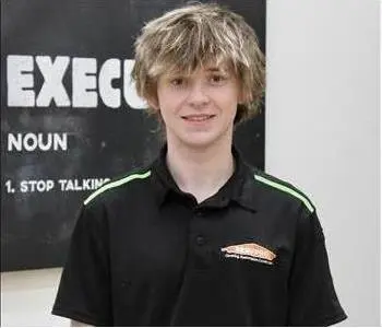 Owen Wendler, team member at SERVPRO of East York