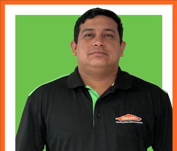 Jhonny Vitora, team member at SERVPRO of Southeast Memphis