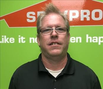Bryan McGarity , team member at SERVPRO of East Greenville County