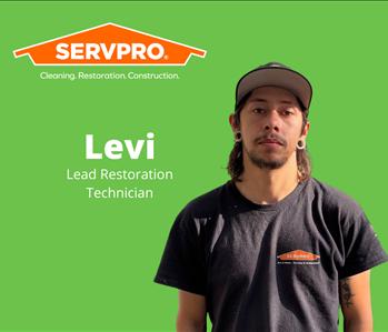 Levi, team member at SERVPRO of Flagler County