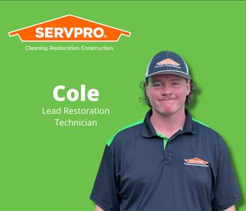 Cole, team member at SERVPRO of New Smyrna Beach-Titusville