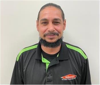 Jose Rivera, team member at SERVPRO of Edison