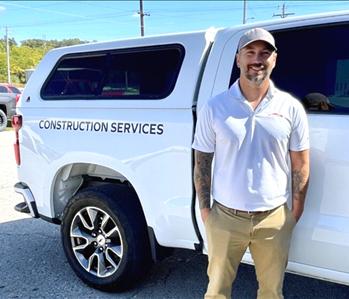 Kyle Davis, team member at SERVPRO of Lincoln & Warren Counties