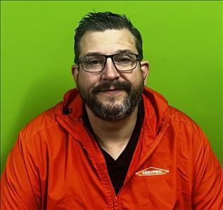 Lewis Moore , team member at SERVPRO of North Kanawha and Teays Valley