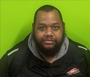 Marcus Smith , team member at SERVPRO of North Kanawha and Teays Valley