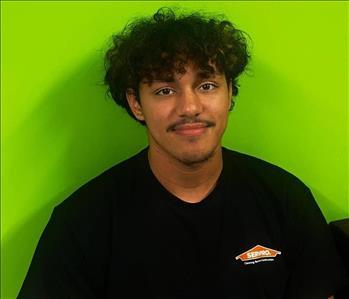 Jeremiah Tennyson, team member at SERVPRO of North Kanawha and Teays Valley