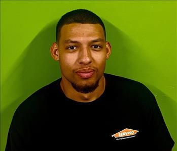 Damon Crandall, team member at SERVPRO of North Kanawha and Teays Valley