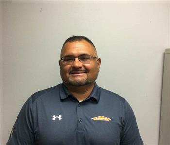 David Bautista, team member at SERVPRO of Schertz Central, Cibolo