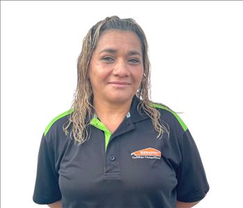 Arminda Zelaya, team member at SERVPRO of Panhandle