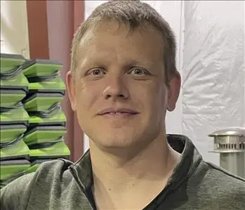 Dennis Fosdick, team member at SERVPRO of Northern Lorain County