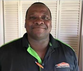 Gary Brown, team member at SERVPRO of Hutto