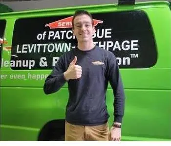 Edward Heins , team member at SERVPRO of Levittown, Bethpage