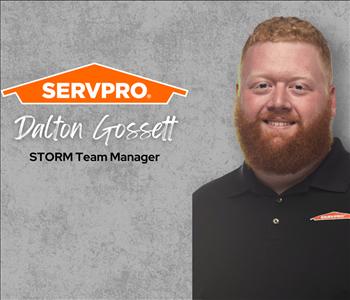 Dalton Gossett, team member at SERVPRO of Northwest and Northeast Cincinnati