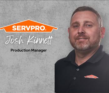 Josh Kinnett, team member at SERVPRO of Cincinnati East, Clermont County