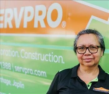 Juanita Cervantes, team member at SERVPRO of Pittsburg, Fort Scott