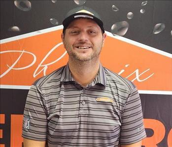 Anthony Baird, team member at SERVPRO of Metrocenter, Phoenix