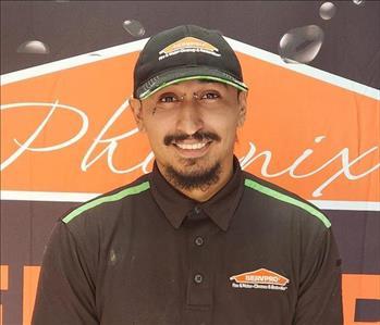 George Alvarez, team member at SERVPRO of Metrocenter, Phoenix