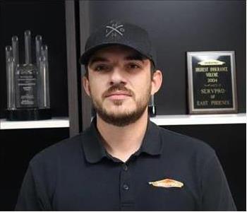 Justin Mackey, team member at SERVPRO of East Glendale