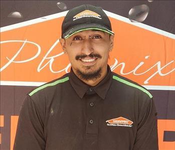 George Alvarez, team member at SERVPRO of East Glendale